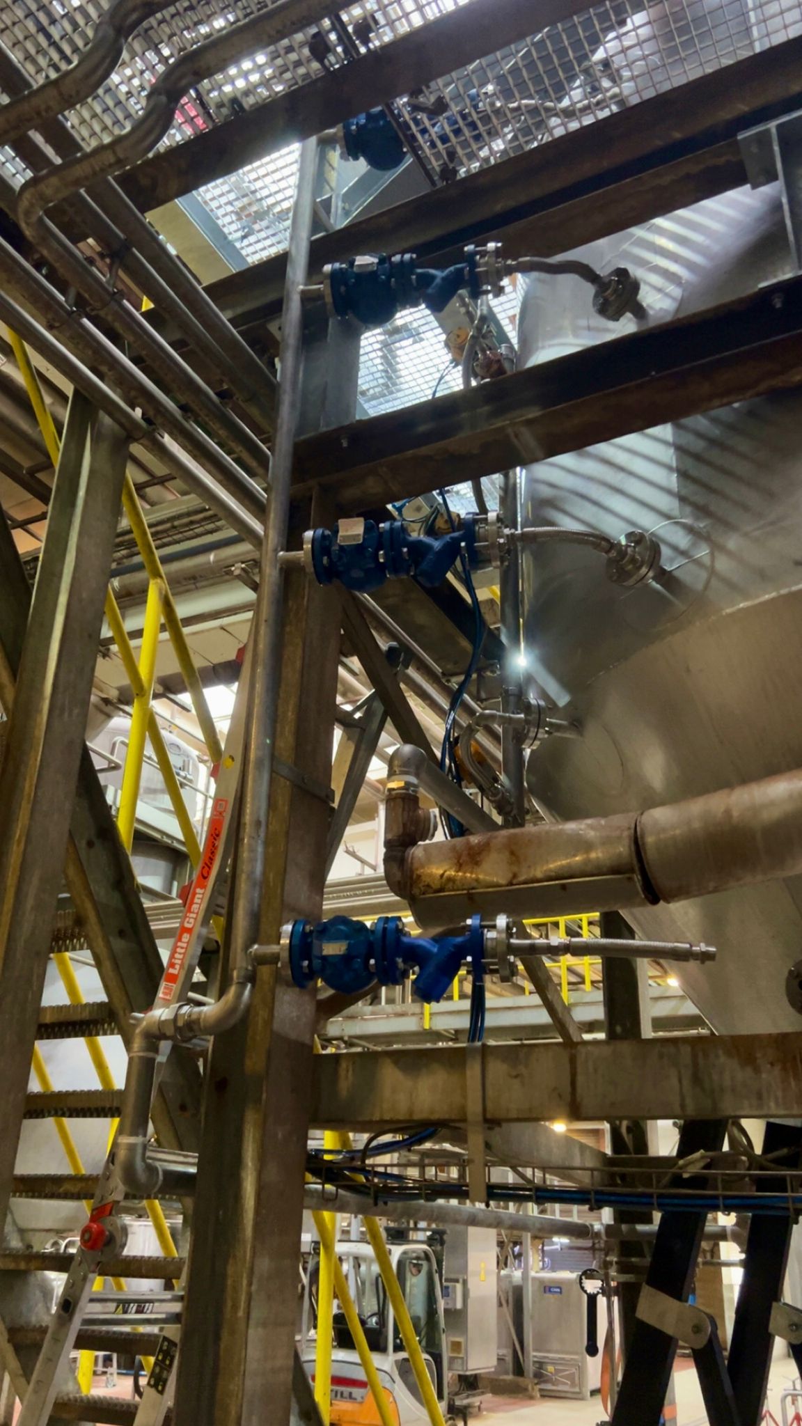 Pipe fitting na de afwerking